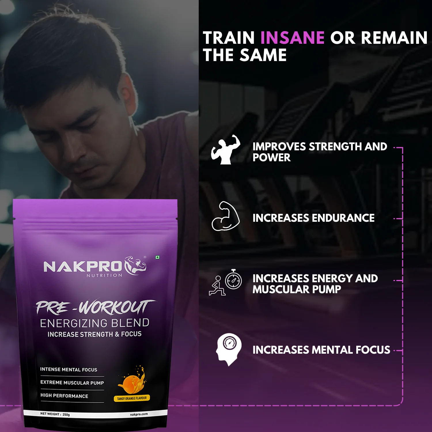Nakpro Pre-Workout Supplement | Supports Energy, Focus & Performance - Image 39