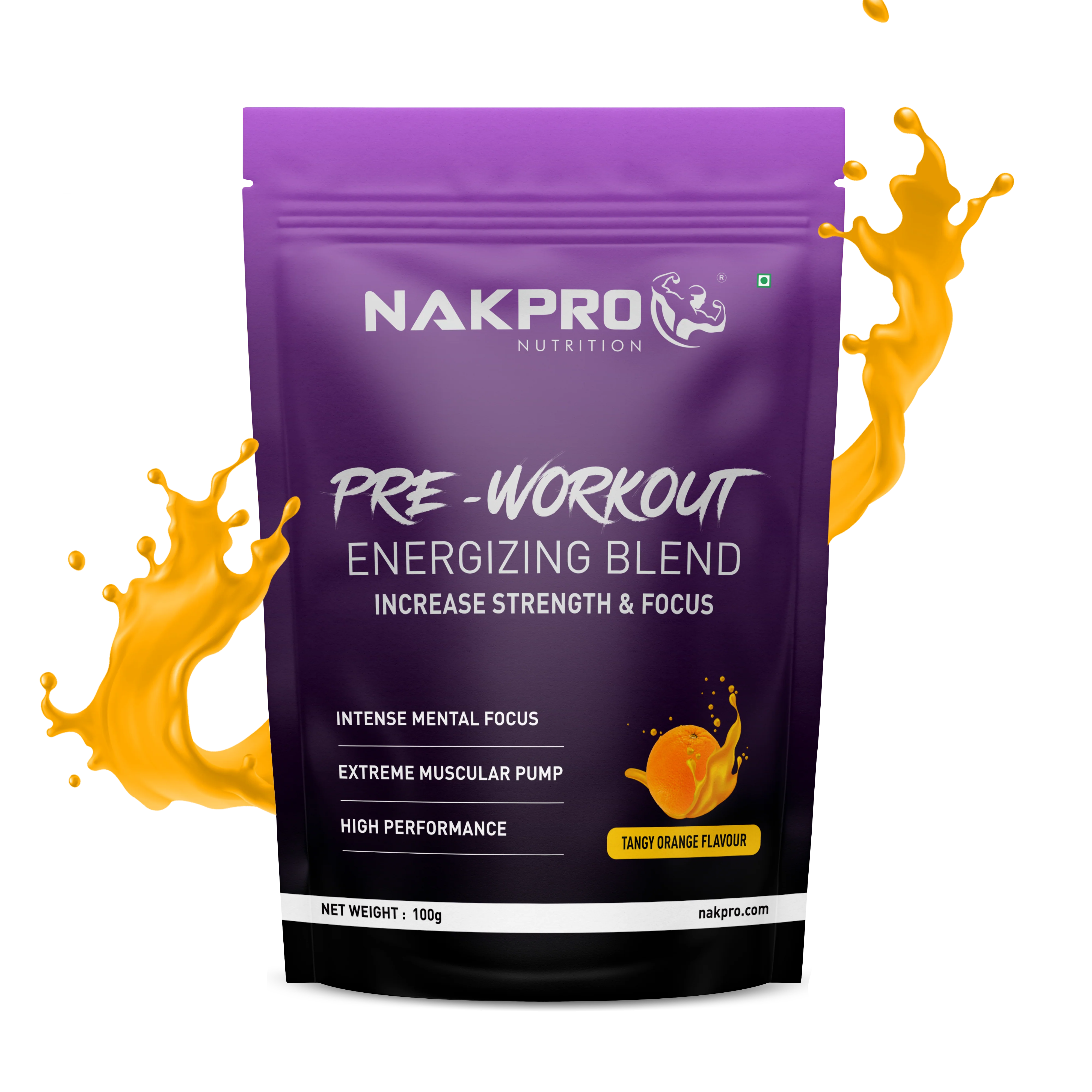 Nakpro Pre-Workout Supplement | Supports Energy, Focus & Performance - Image 6