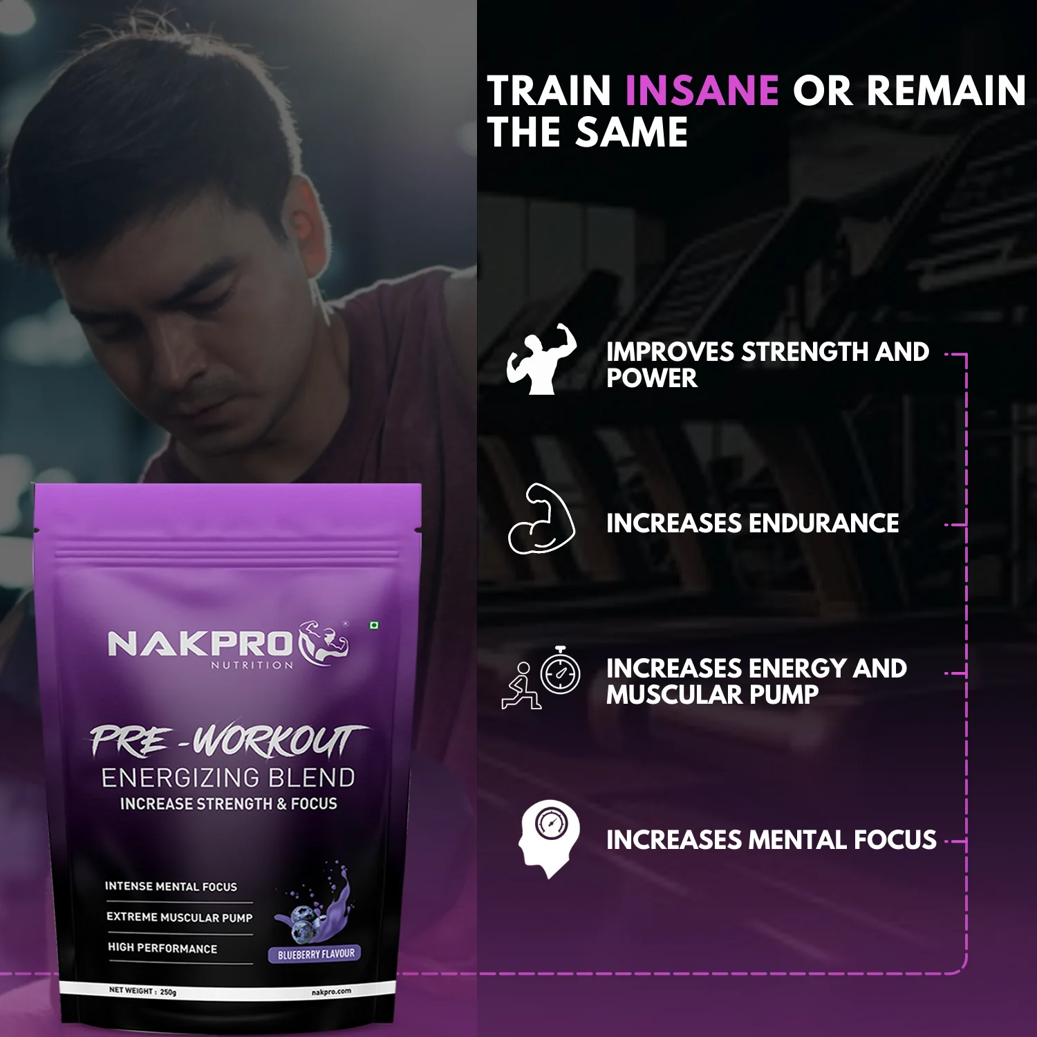 Nakpro Pre-Workout Supplement | Supports Energy, Focus & Performance - Image 61
