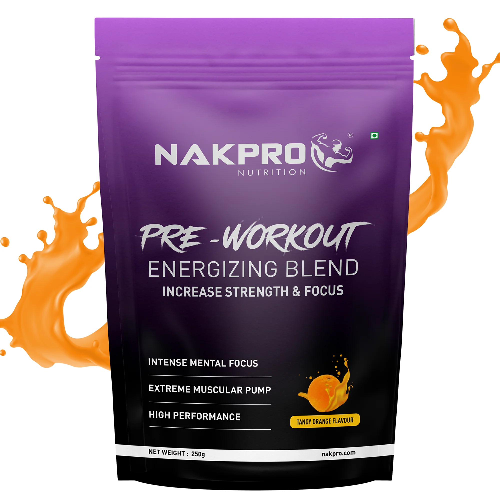 Nakpro Pre-Workout Supplement | Supports Energy, Focus & Performance - Image 7