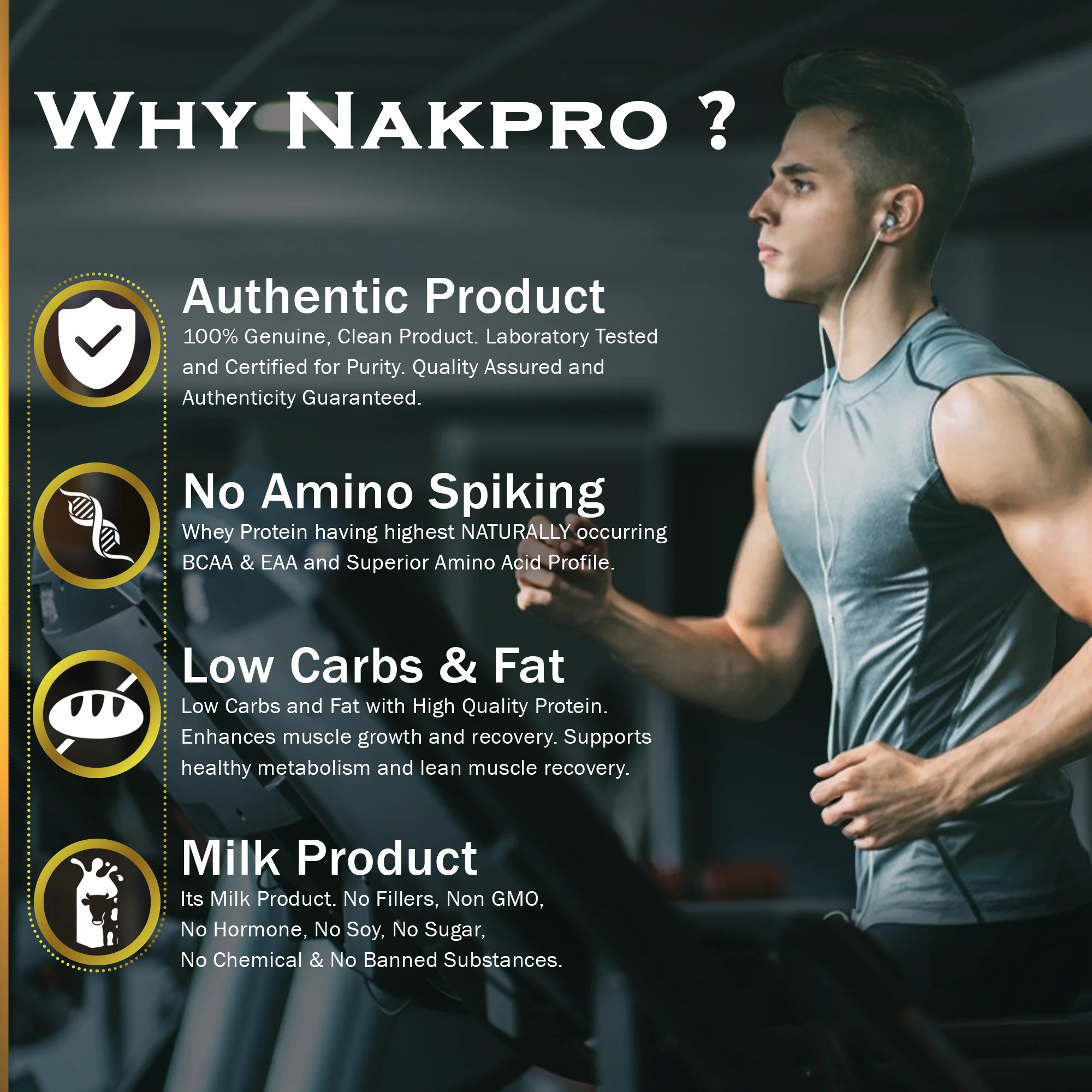 Nakpro Whey Gold Whey Protein Concentrate | 73g Protein-JAR - Image 5