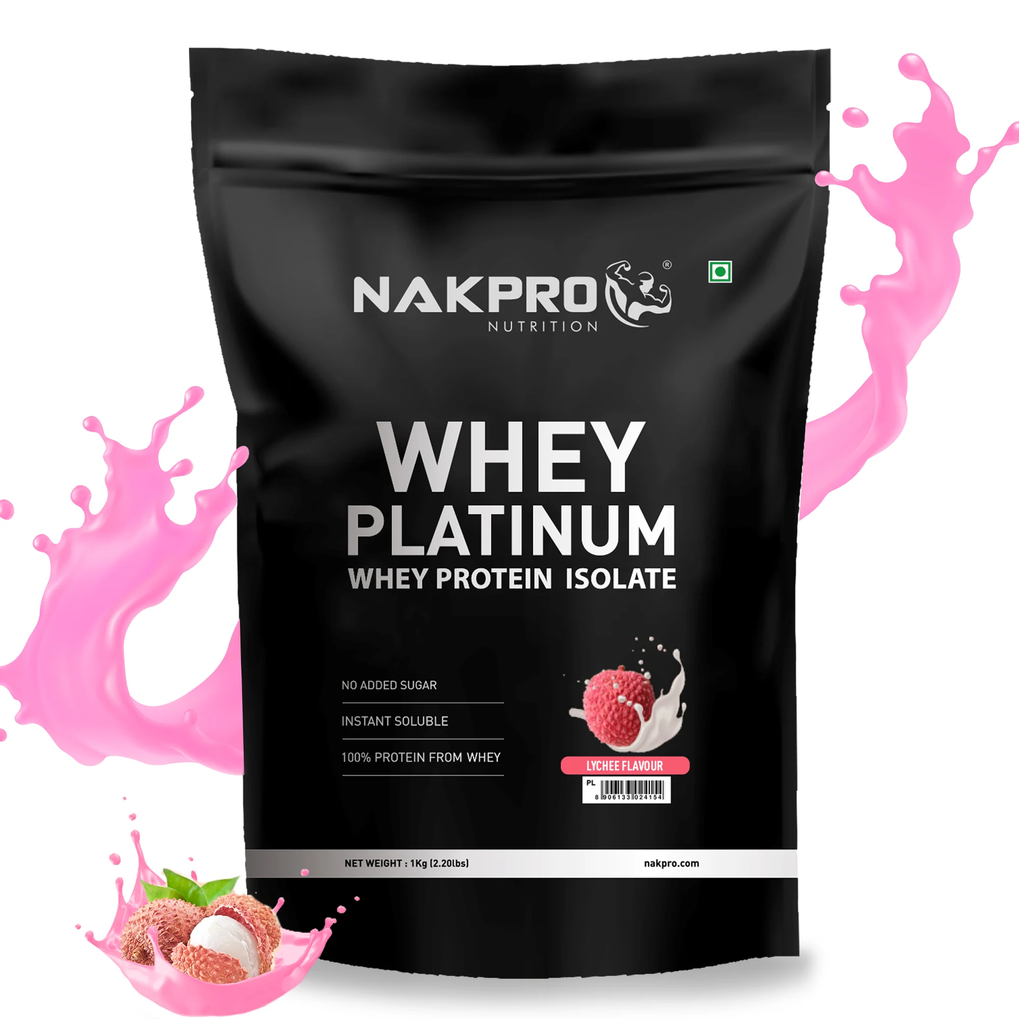 Nakpro Platinum Whey Protein Isolate | 82g Protein | Trustified Certified - Image 31