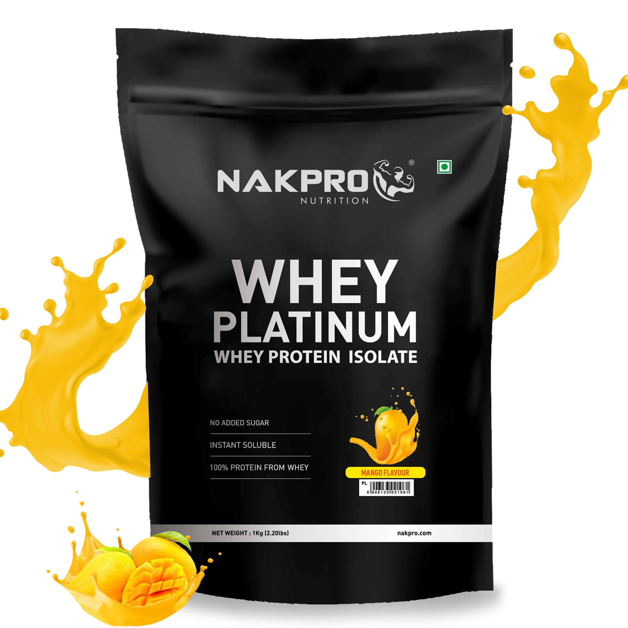 Nakpro Platinum Whey Protein Isolate | 82g Protein | Trustified Certified - Image 46