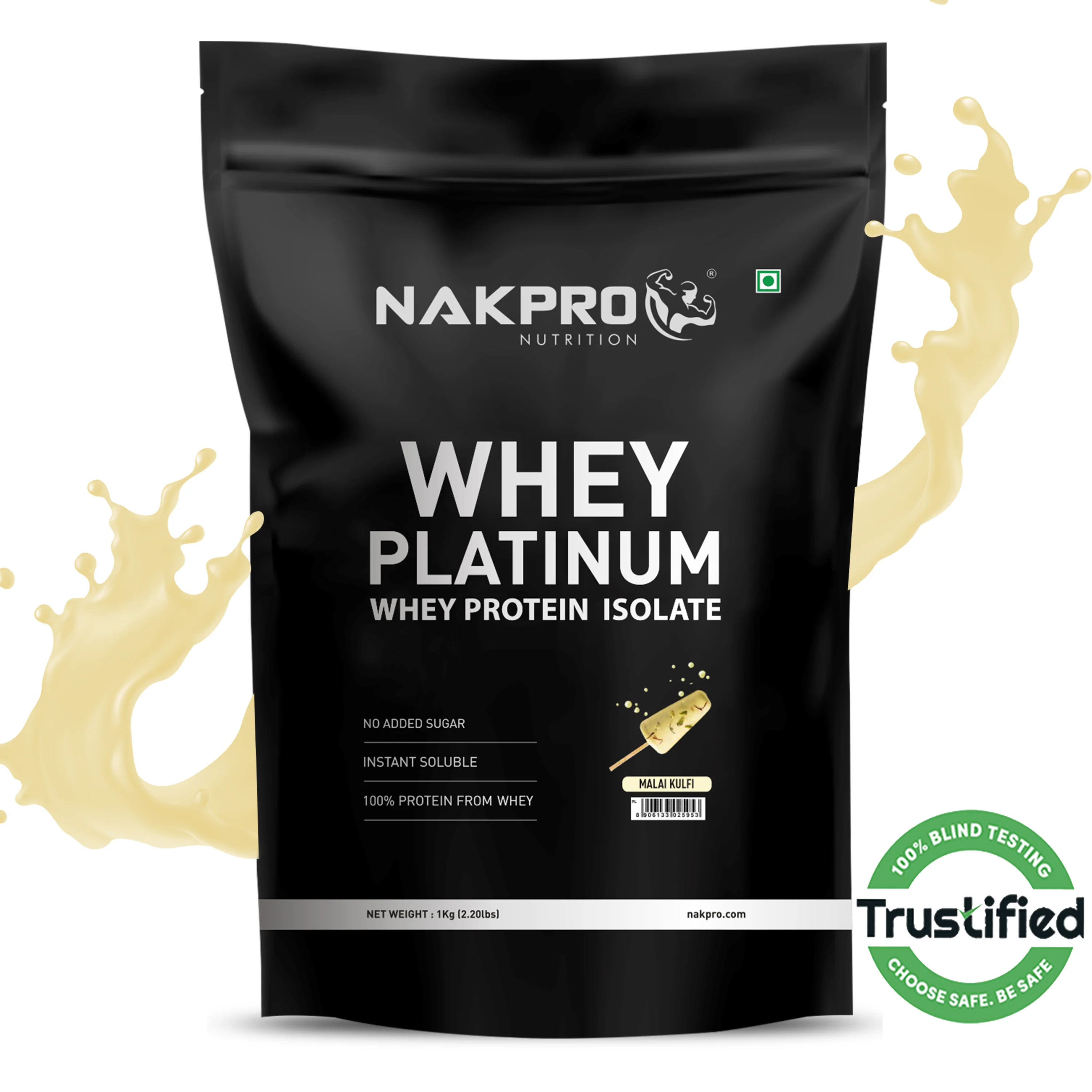 Nakpro Platinum Whey Protein Isolate | 82g Protein | Trustified Certified - Image 76