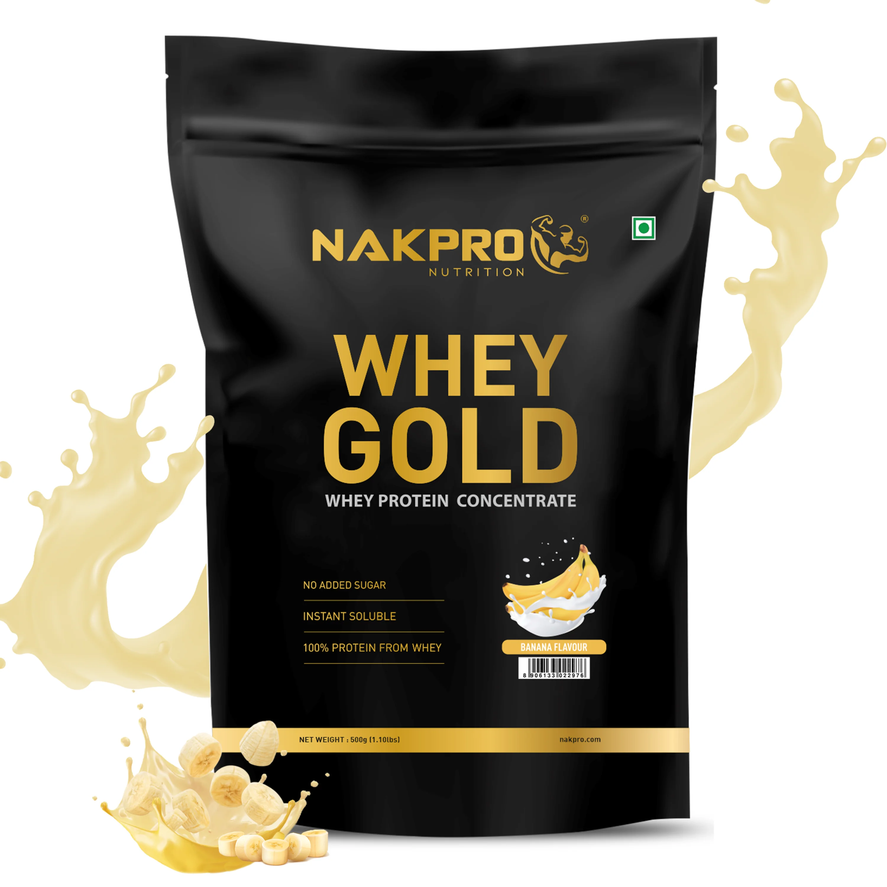 Nakpro Whey Gold Whey Protein Blend | 73g Protein | Whey Isolate & Concentrate Blend - Image 18