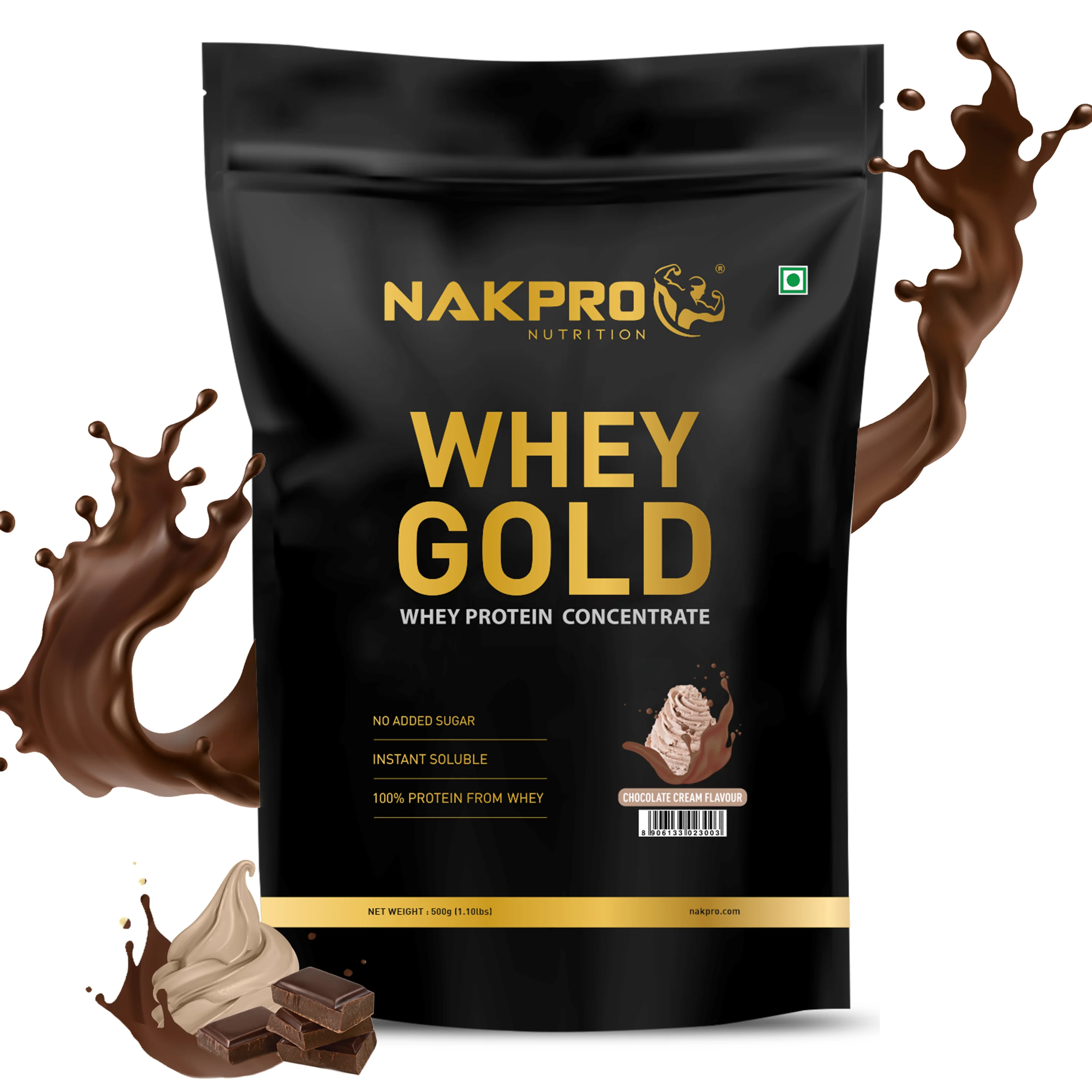 Nakpro Whey Gold Whey Protein Blend | 73g Protein | Whey Isolate & Concentrate Blend - Image 23