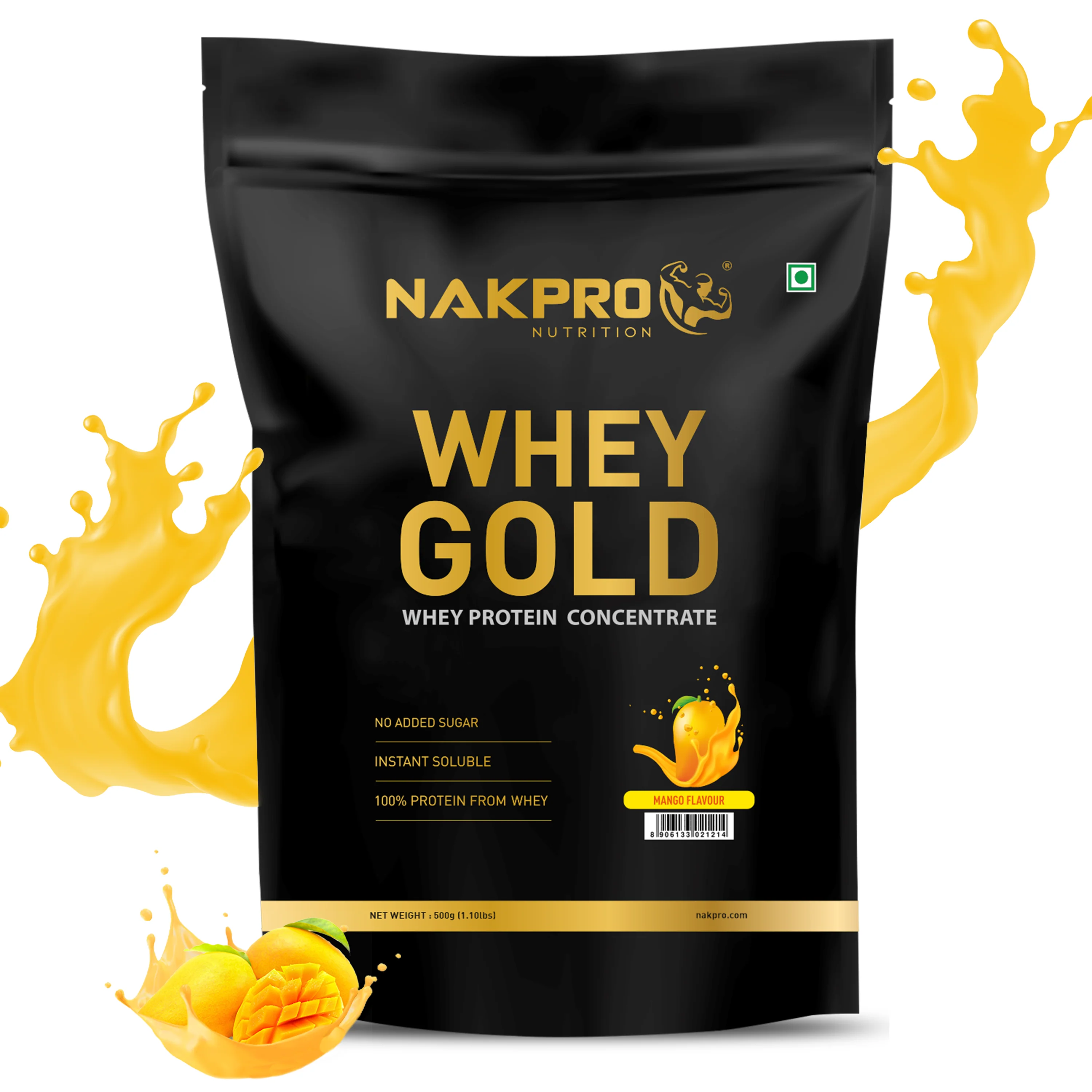 Nakpro Whey Gold Whey Protein Blend | 73g Protein | Whey Isolate & Concentrate Blend - Image 25