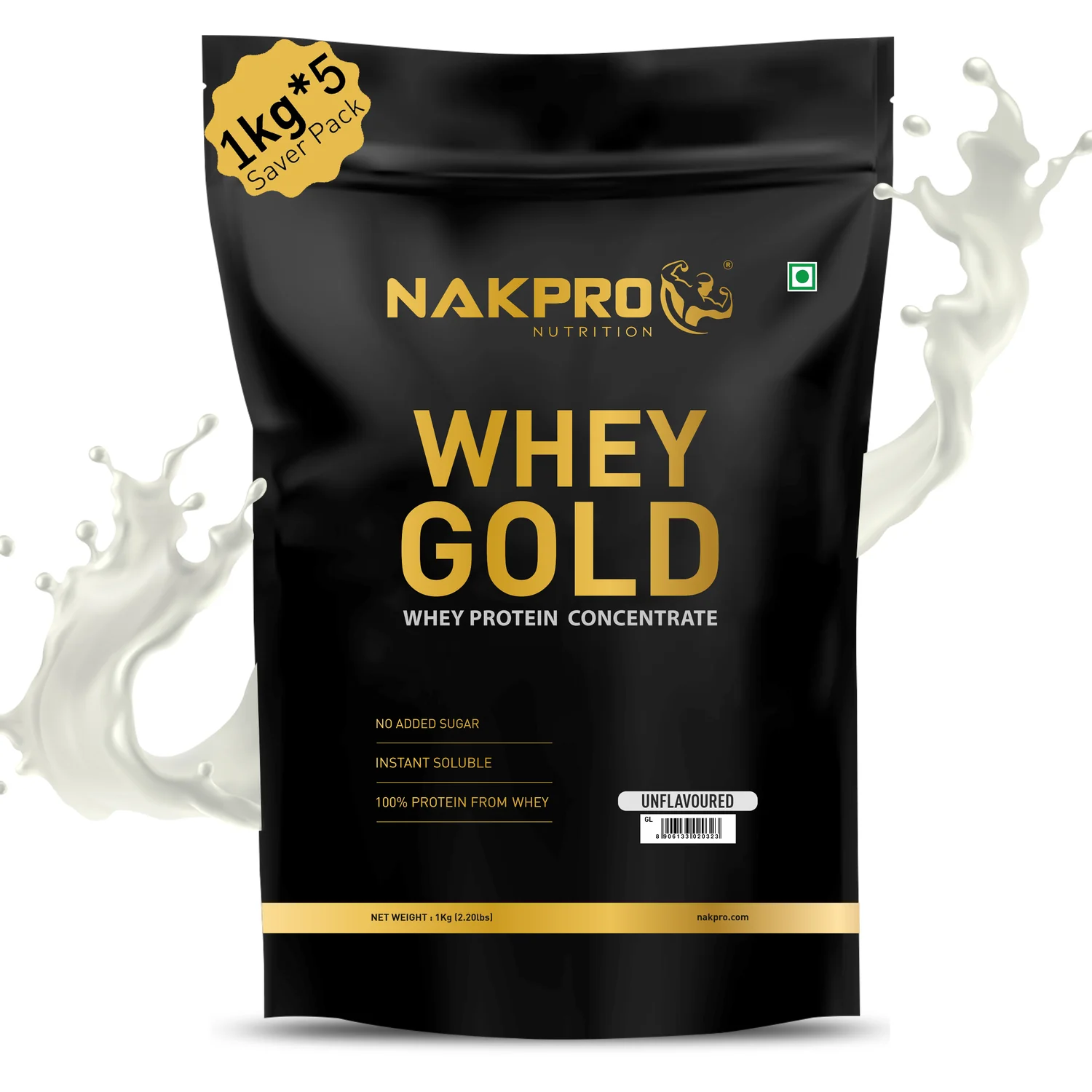Nakpro Whey Gold Whey Protein Blend | 73g Protein | Whey Isolate & Concentrate Blend - Image 33