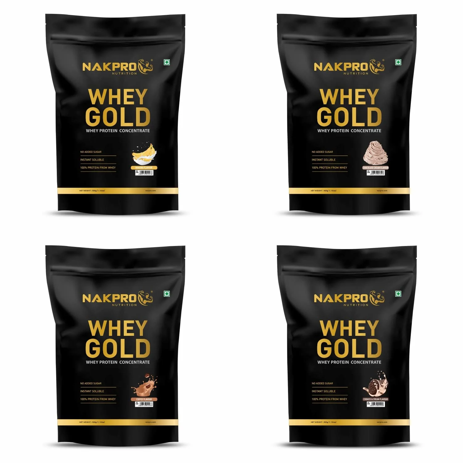 Nakpro Whey Gold Whey Protein Blend | 73g Protein | Whey Isolate & Concentrate Blend - Image 35