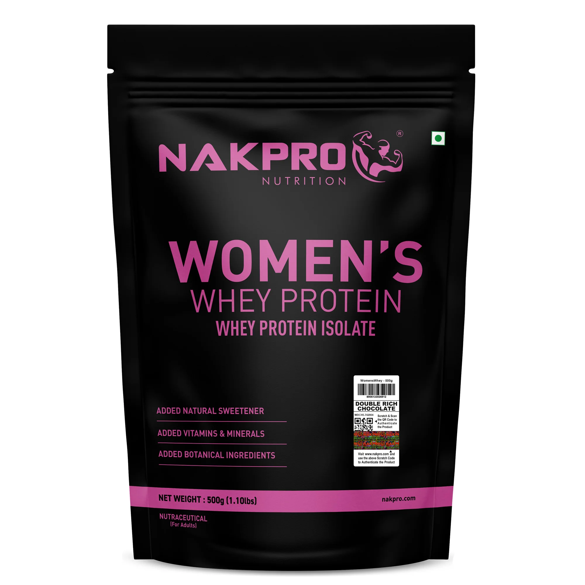 Nakpro Women’s Whey Protein Isolate | 75g Protein | With Biotin & Herbal Extracts - Image 40