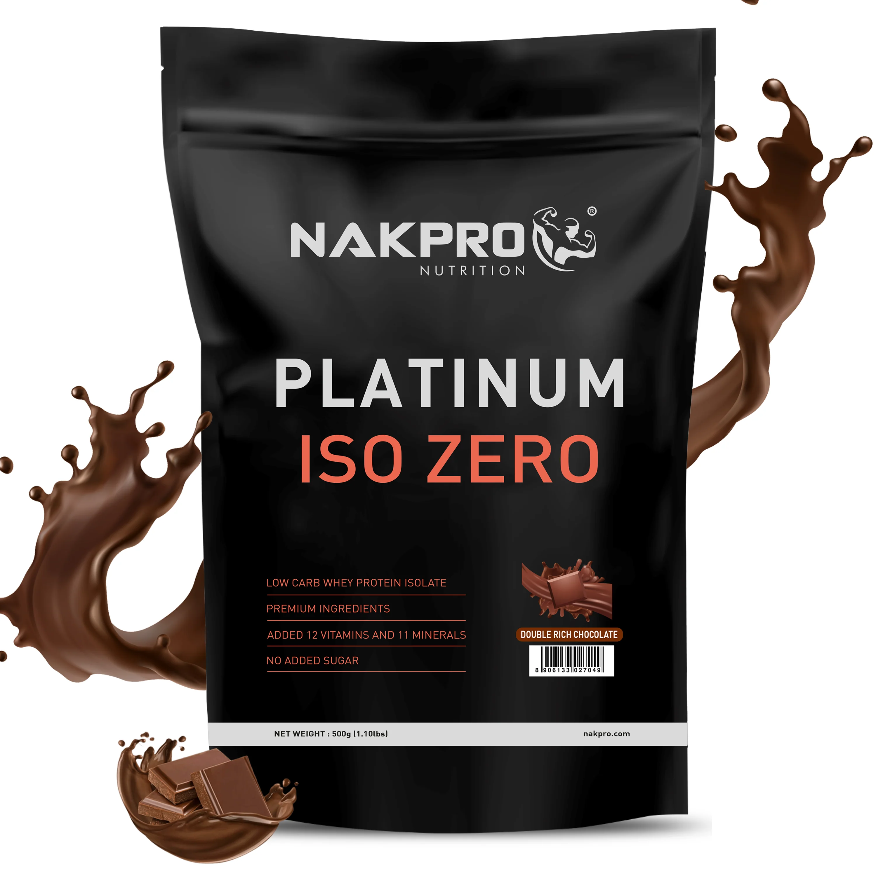Nakpro Platinum ISO Zero Whey Protein Isolate | 89g Protein - Image 29