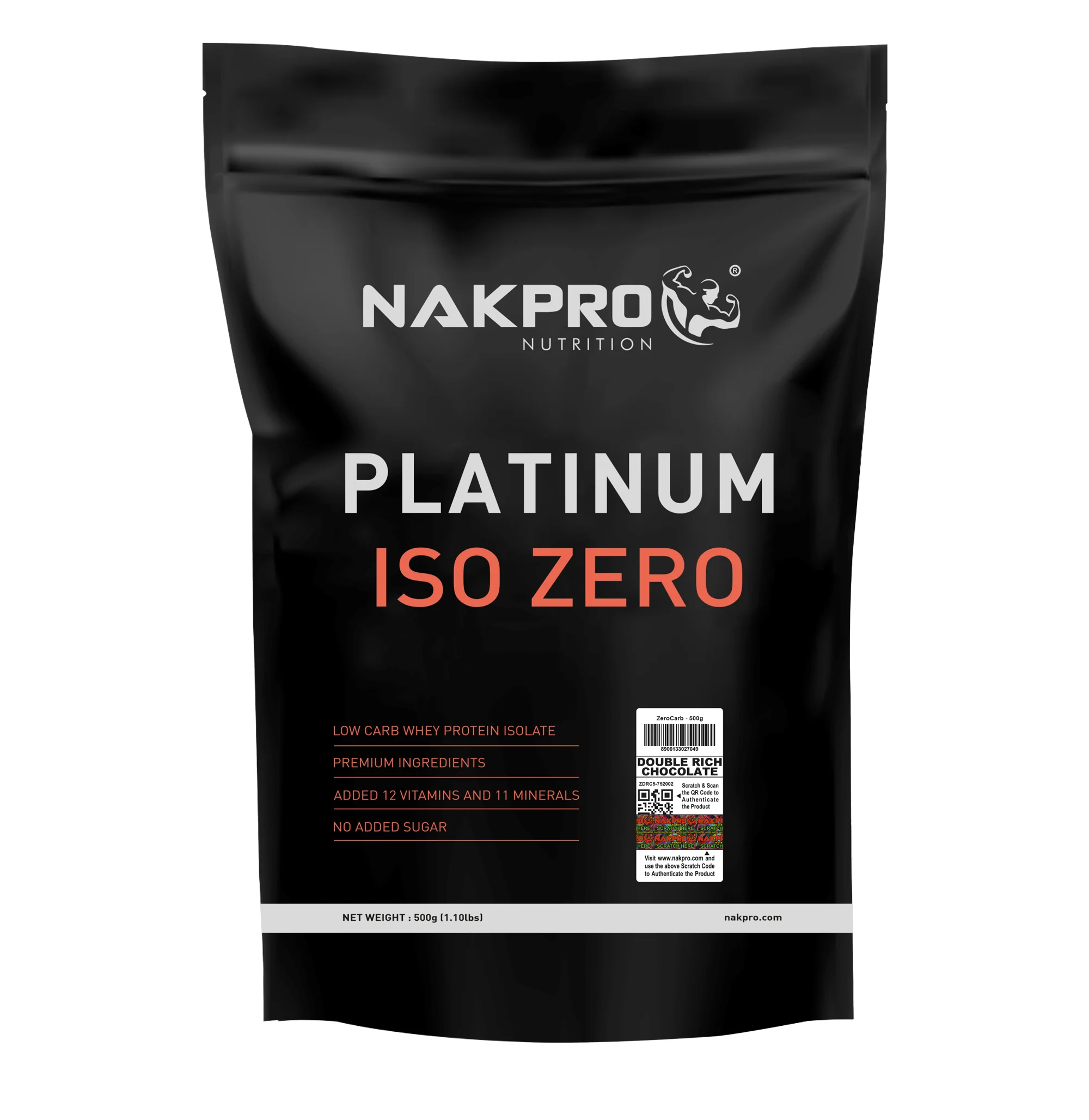 Nakpro Platinum ISO Zero Whey Protein Isolate | 89g Protein - Image 33