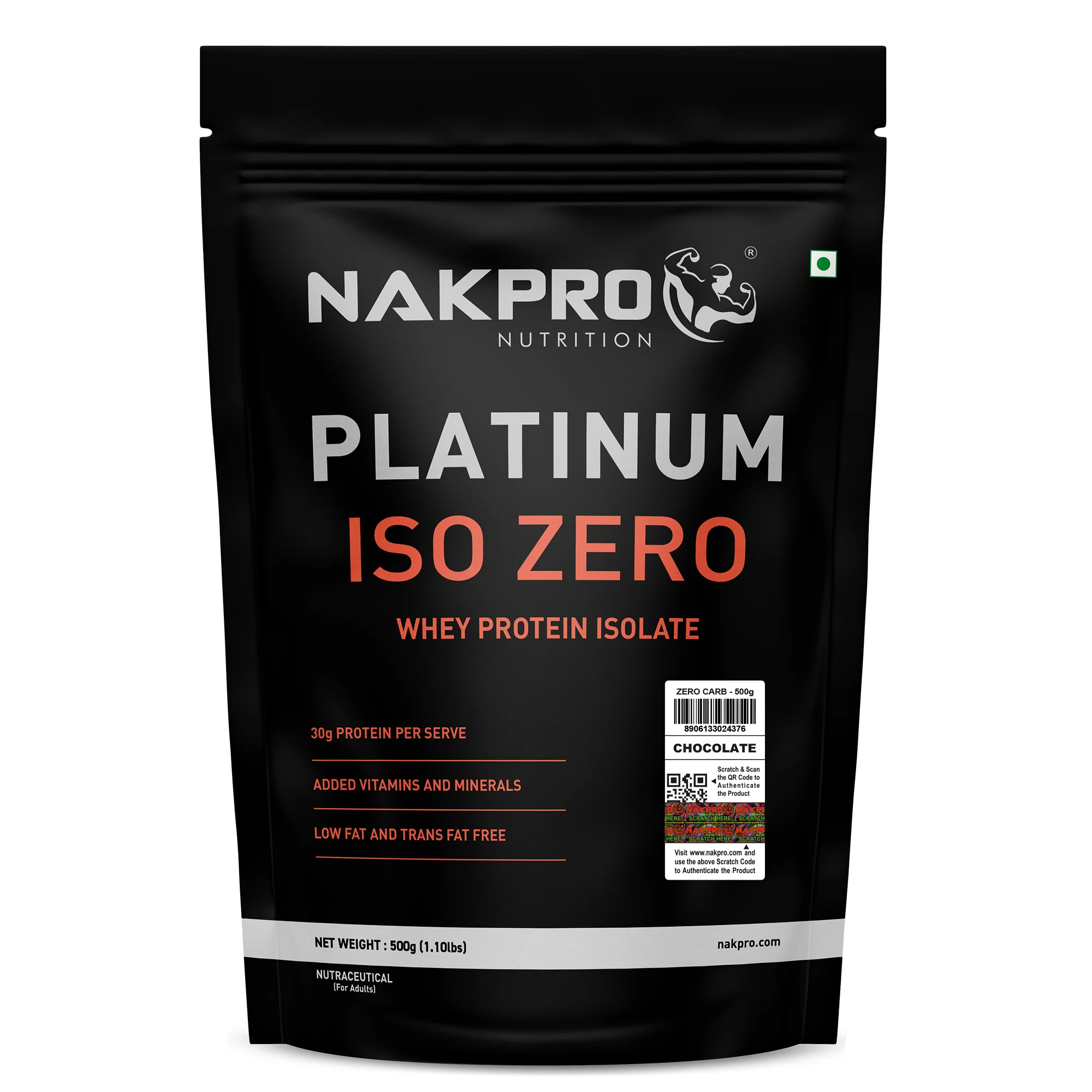 Nakpro Platinum ISO Zero Whey Protein Isolate | 89g Protein - Image 43