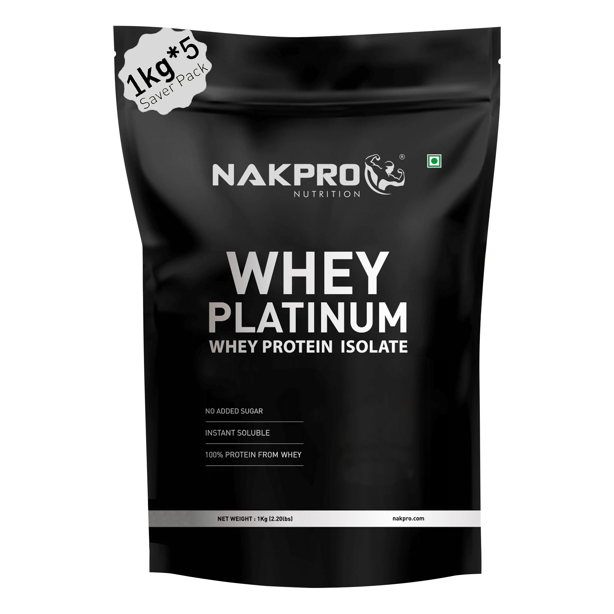 Nakpro Platinum Raw Whey Protein Isolate | 90g Protein | Clean Unflavored Whey Protein | Trustified Certified - Image 124