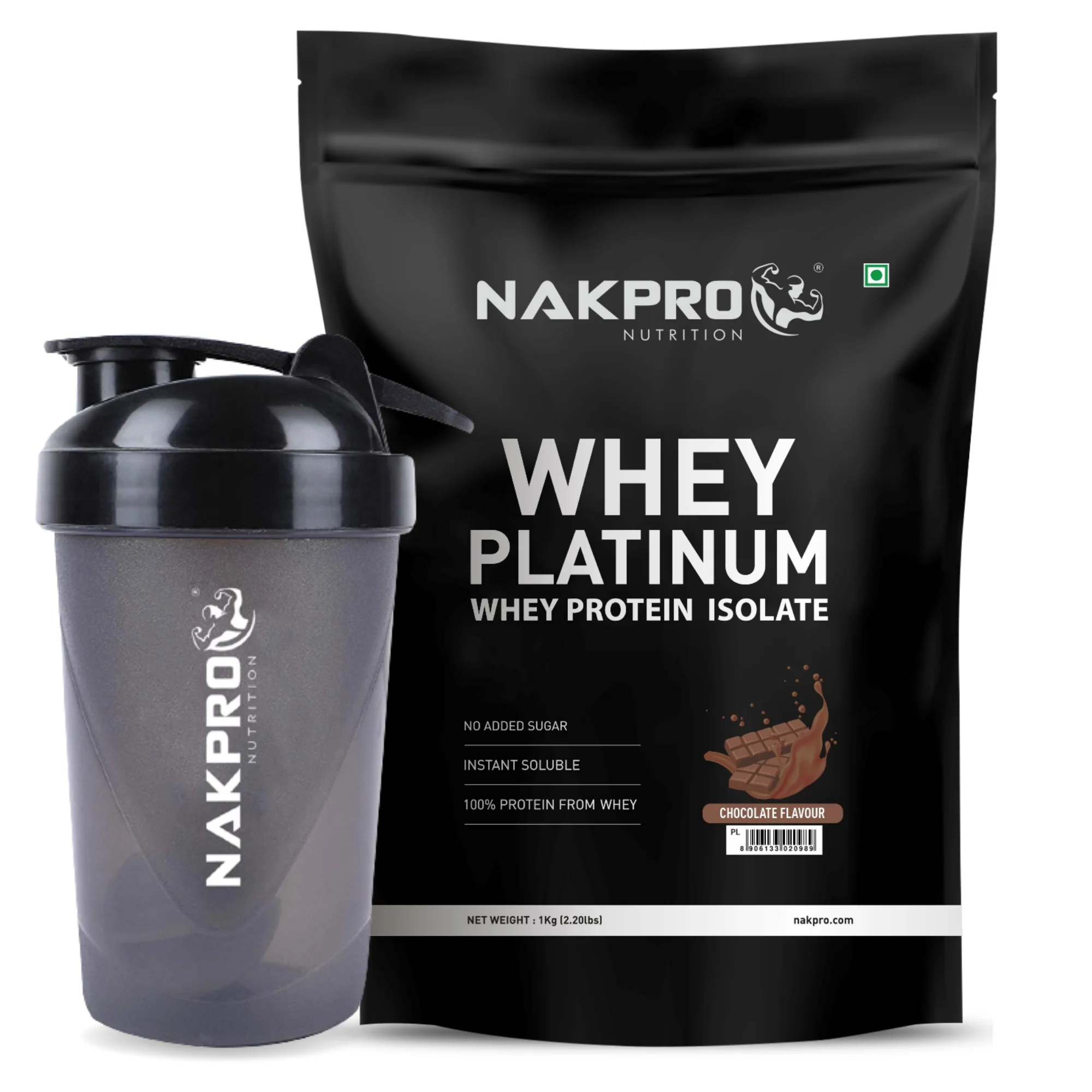 Nakpro Platinum Raw Whey Protein Isolate | 90g Protein | Clean Unflavored Whey Protein | Trustified Certified - Image 19