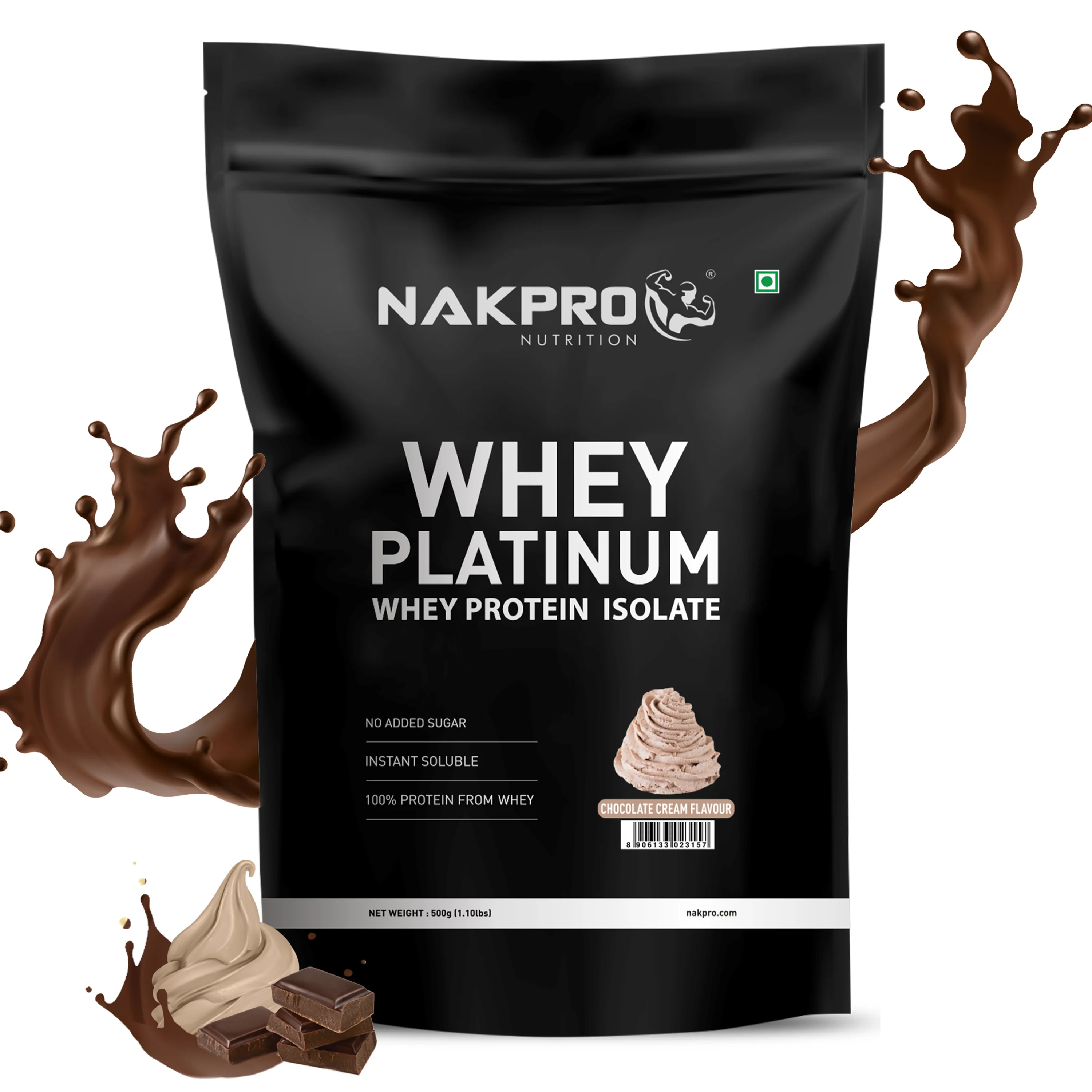 Nakpro Platinum Raw Whey Protein Isolate | 90g Protein | Clean Unflavored Whey Protein | Trustified Certified - Image 27