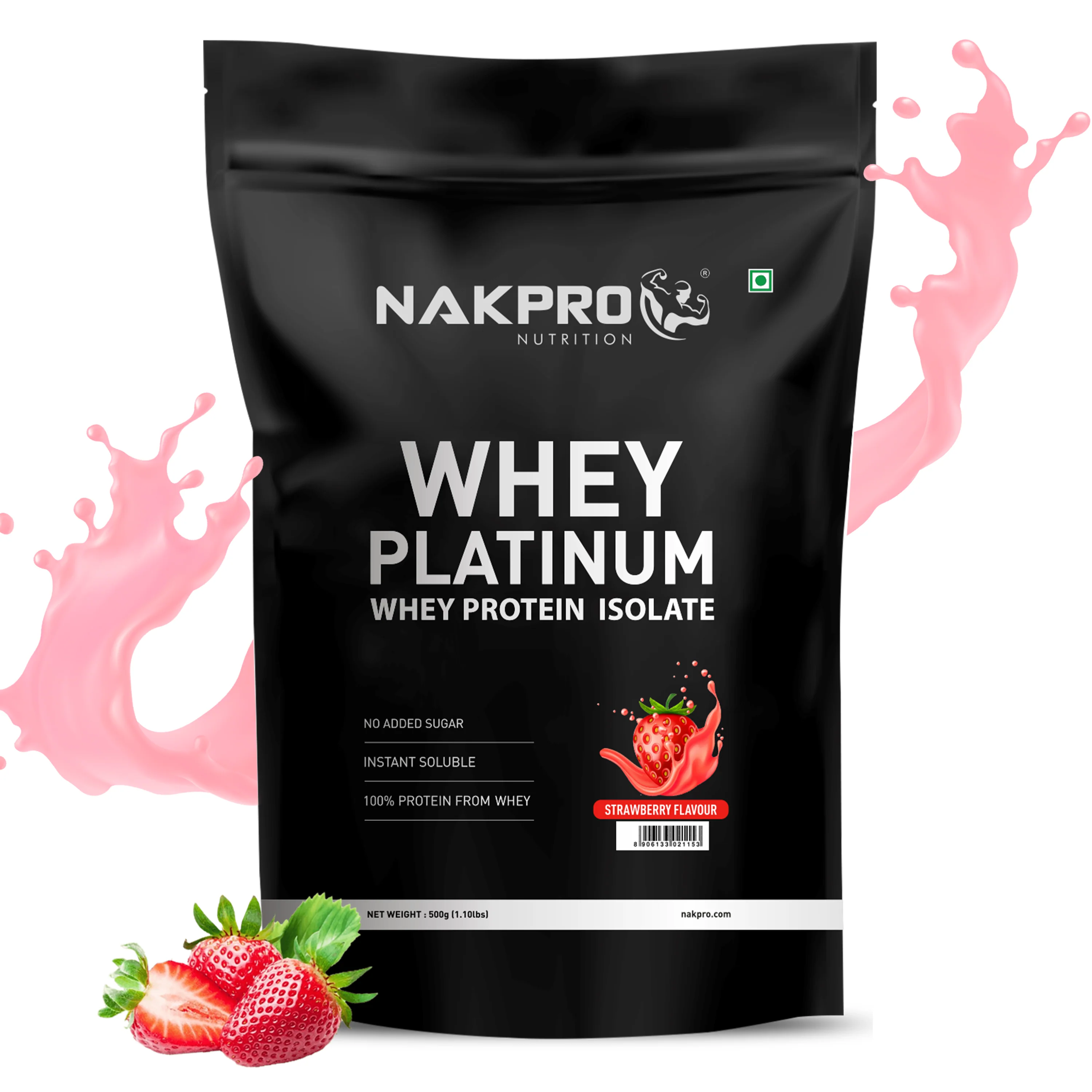 Nakpro Platinum Raw Whey Protein Isolate | 90g Protein | Clean Unflavored Whey Protein | Trustified Certified - Image 32