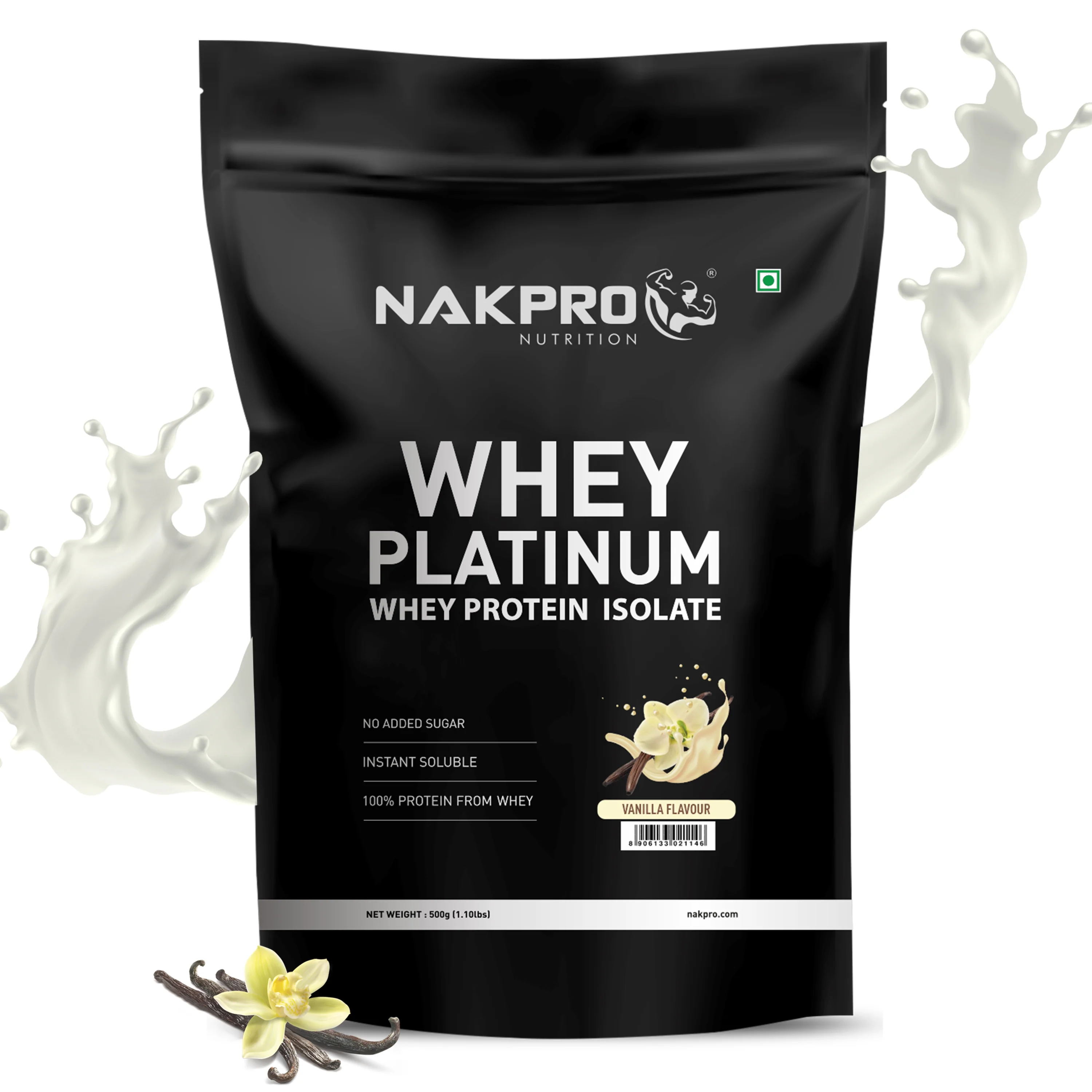 Nakpro Platinum Raw Whey Protein Isolate | 90g Protein | Clean Unflavored Whey Protein | Trustified Certified - Image 33