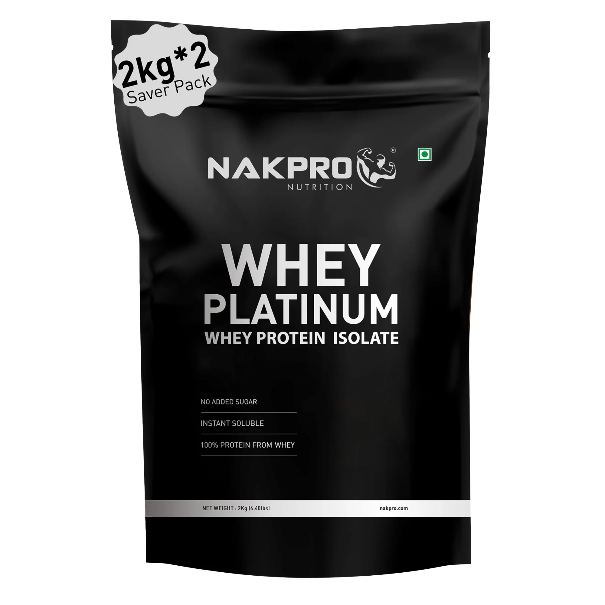Nakpro Platinum Raw Whey Protein Isolate | 90g Protein | Clean Unflavored Whey Protein | Trustified Certified - Image 88