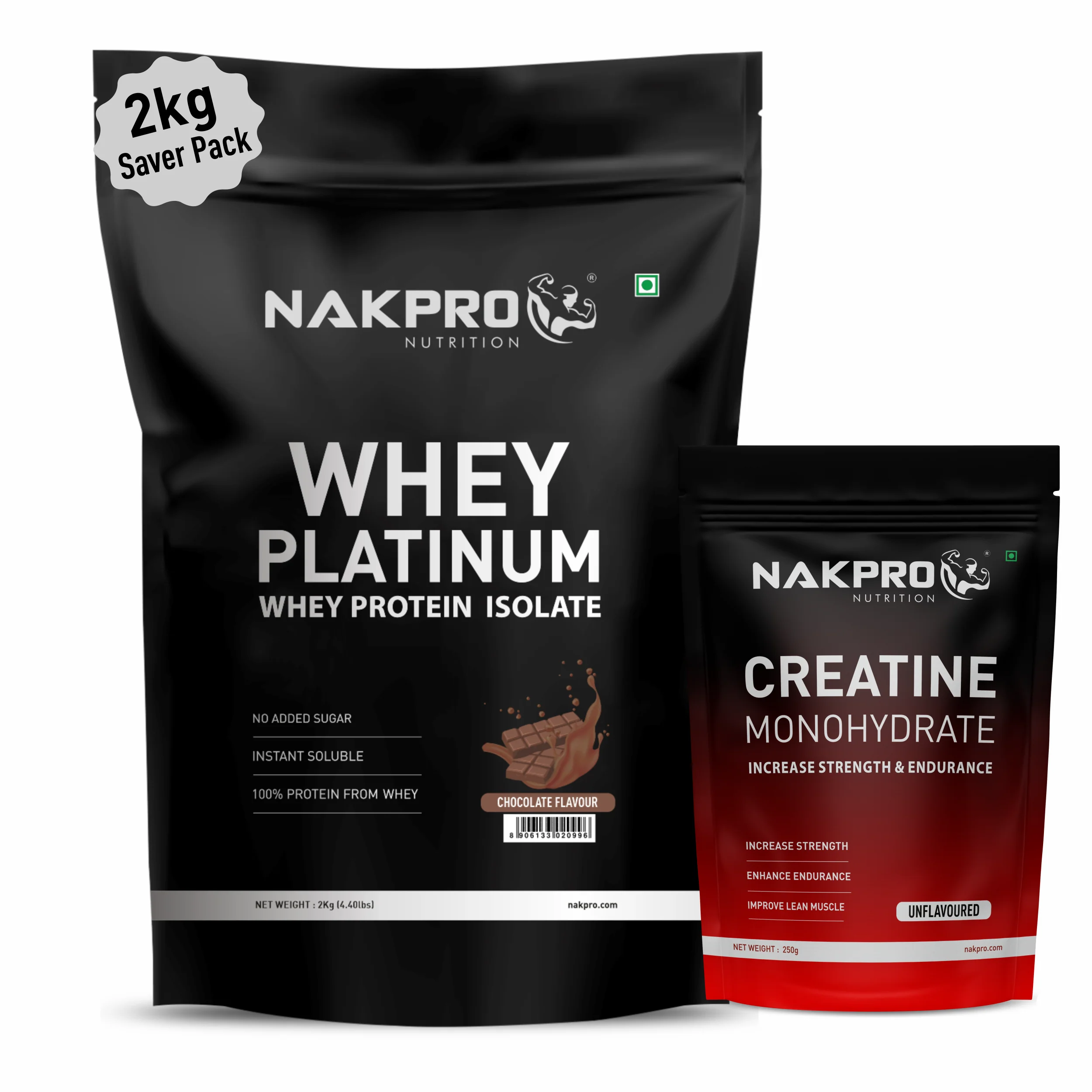 Nakpro Platinum Raw Whey Protein Isolate | 90g Protein | Clean Unflavored Whey Protein | Trustified Certified - Image 95