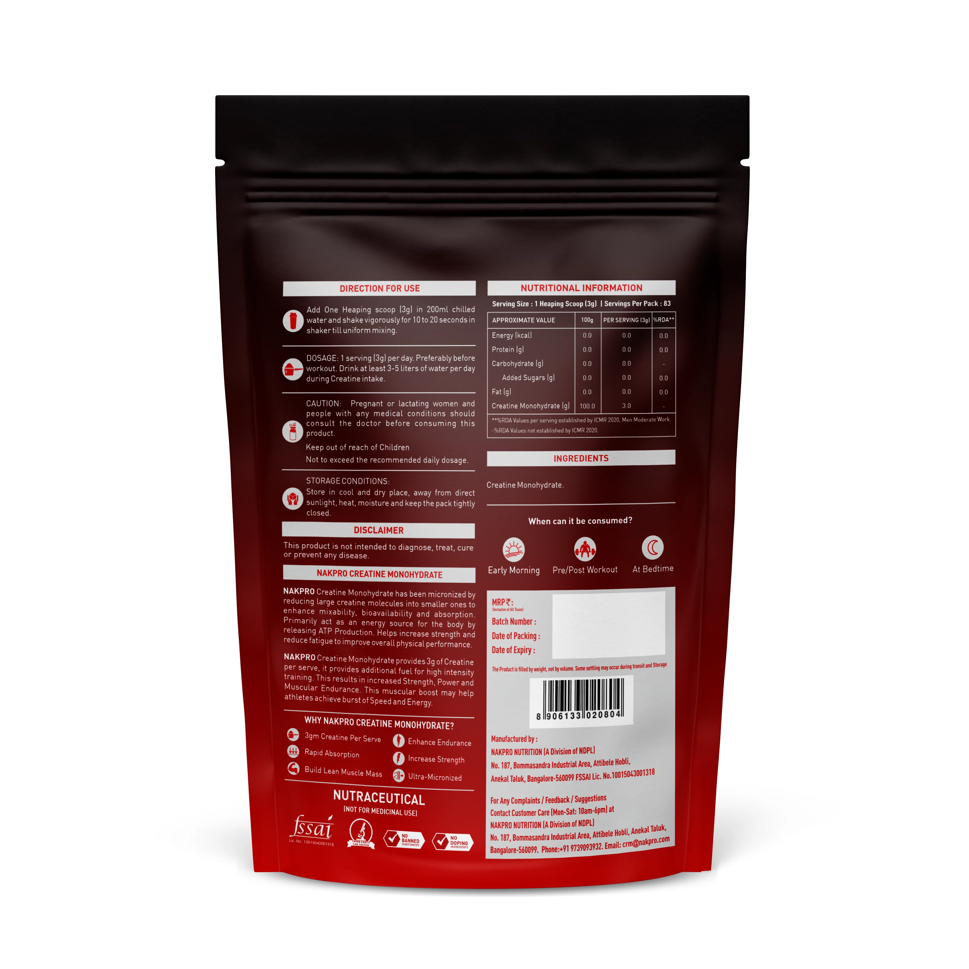 Nakpro Platinum Raw Whey Protein Isolate | 90g Protein | Clean Unflavored Whey Protein | Trustified Certified - Image 96