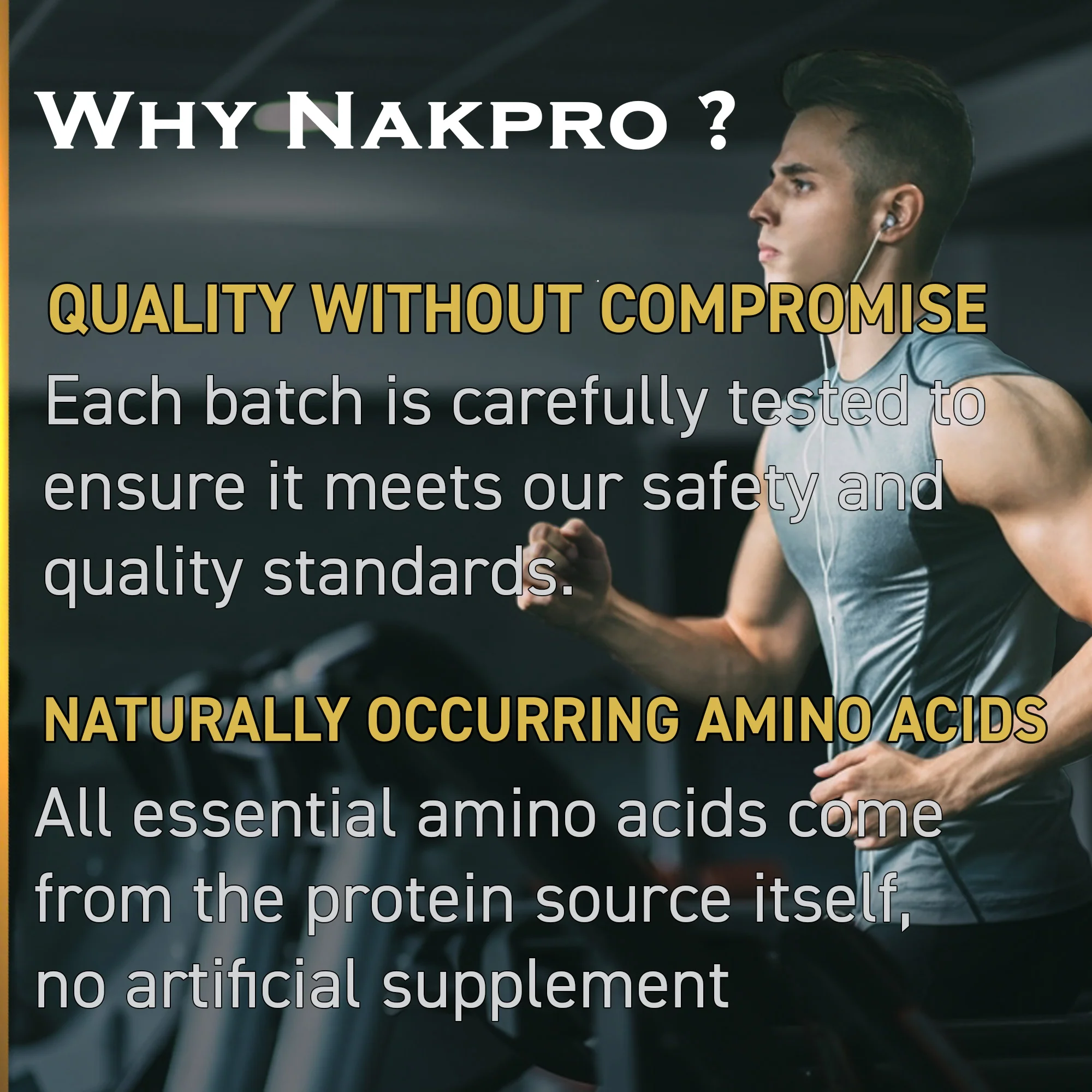 Nakpro Whey Gold Protein Concentrate | 80g Protein | Clean Unflavored Whey Protein | Trustified Certified - Image 30